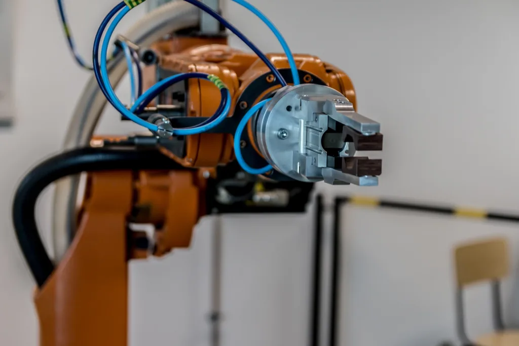 Automation using robotic arm 